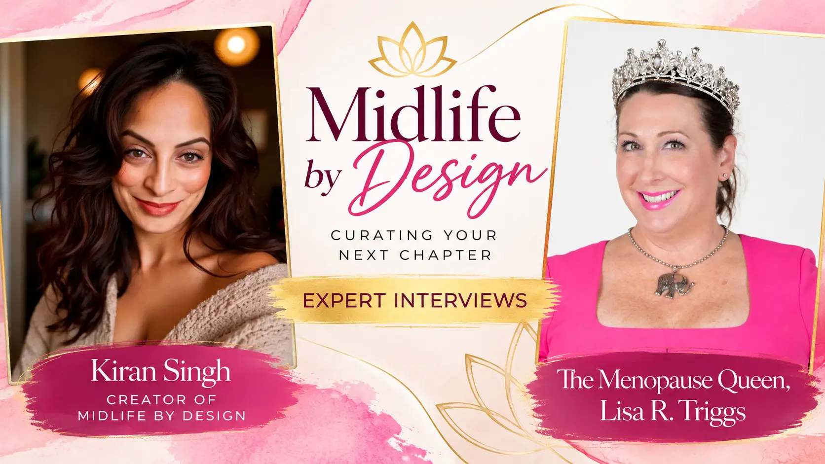 Kiran and Lisa R Triggs Midlife by Design interview